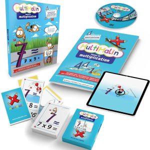 Coffret Montessori Multimalin pour apprendre les tables de multiplication