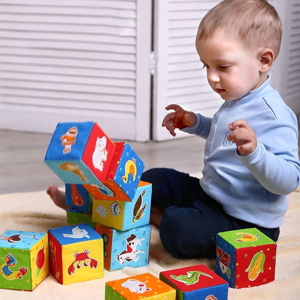 Cube d’activité Montessori pour bébé : le jouet d’éveil parfait pour les 6-12 mois – Image 3
