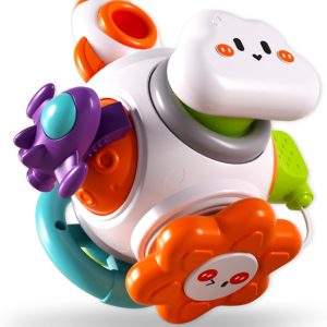 Cube d&rsquo;activités sensorielles Montessori Junyobee 6 en 1 pour bébés et enfants