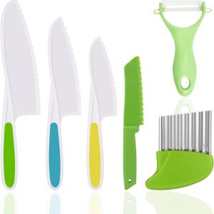 Ensemble de couteaux de cuisine Montessori pour enfants – Sécurité et apprentissage