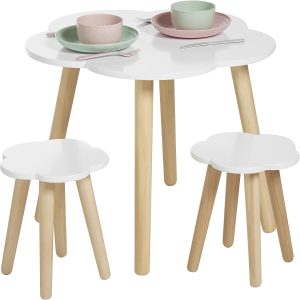 Ensemble table et tabourets Montessori pour enfants de 3 à 8 ans Haus Projekt