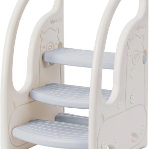 Escabeau bébé Montessori Onasti : marche pied multifonction pour l&rsquo;apprentissage de la propreté