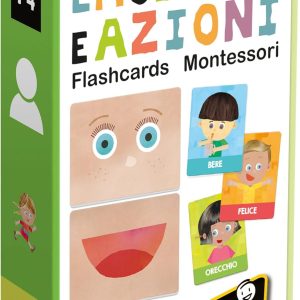Flashcards Montessori Headu : Emotions et Actions pour les 1-4 Ans