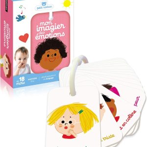 Imagier des émotions Montessori Nathan pour bébé dès 18 mois
