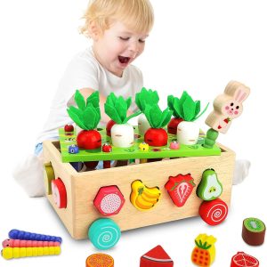 Jeu de motricité Montessori 7 en 1 pour enfants de 3 à 6 ans