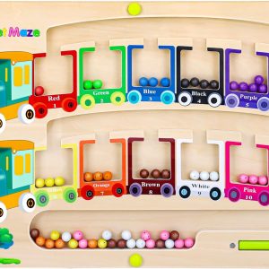 Jeu de motricité Montessori Vindany : apprentissage des couleurs pour enfants de 3 à 6 ans