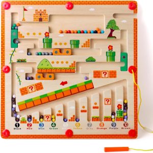 Jeu de motricité fine Montessori ISIVOUS : apprendre les couleurs et comptage pour enfants 3-6 ans