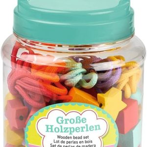 Jeu de perles à enfiler Montessori Moses pour enfants dès 3 ans