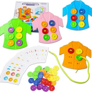 Jeu de voyage Montessori pour l&rsquo;apprentissage de la motricité fine chez les enfants