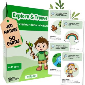 Jeu d&rsquo;exploration et chasse au trésor pour enfants Montessori
