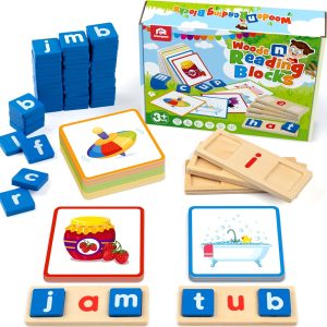 Jeu éducatif Montessori : Alphabet et orthographe pour enfants 3-5 ans
