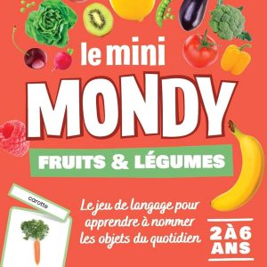 Jeu éducatif Montessori : Apprendre l&rsquo;alphabet avec les fruits et légumes
