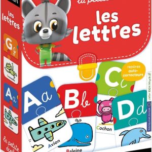 Jeu éducatif Montessori « La Petite Ecole, Les Lettres » de Nathan pour enfants de 3 à 5 ans