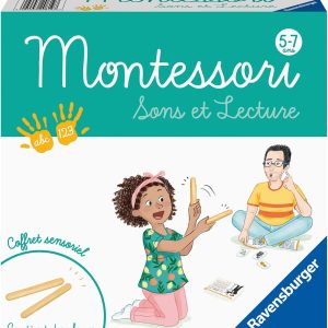 Jeu éducatif Montessori Ravensburger : apprentissage des sons et de la lecture dès 5 ans