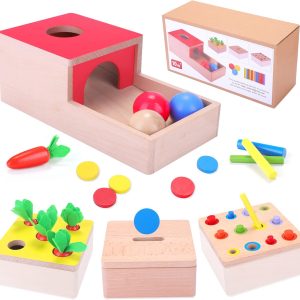 Jeux Montessori Xiapia pour bébé : motricité et éducation 4 en 1