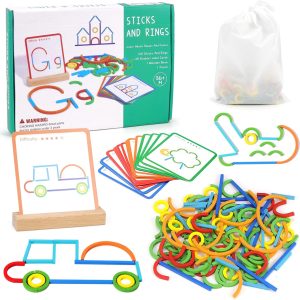 Jouet Montessori Erzekrim Geoboard : Éducatif et ludique pour enfants dès 3 ans