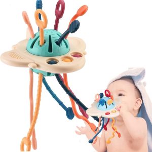 Jouet Montessori sensoriel et éducatif pour motricité fine – 6 mois à 3 ans