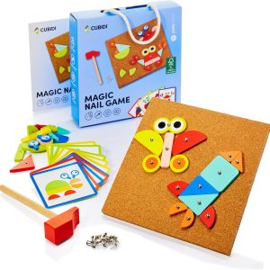 Jouet clou marteau Montessori pour enfant 4 ans