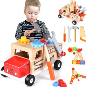 Jouet de Bricolage en Bois Montessori pour Enfants – Cadeau Educatif Idéal