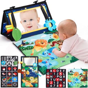 Jouet d&rsquo;éveil Montessori noir et blanc pour bébé 6 mois