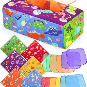 Jouet sensoriel Montessori Dinorun pour bébés de 6 à 24 mois