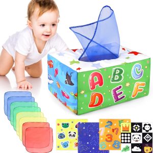 Jouet sensoriel bébé 6-12 mois Dinorun : développement Montessori