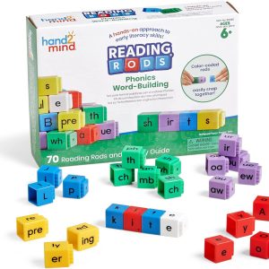 Jouets Montessori pour apprendre à lire et construire des mots