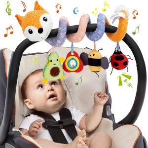 Jouets d&rsquo;Éveil Montessori pour Poussettes Funsland : Activités Musicales pour Bébé