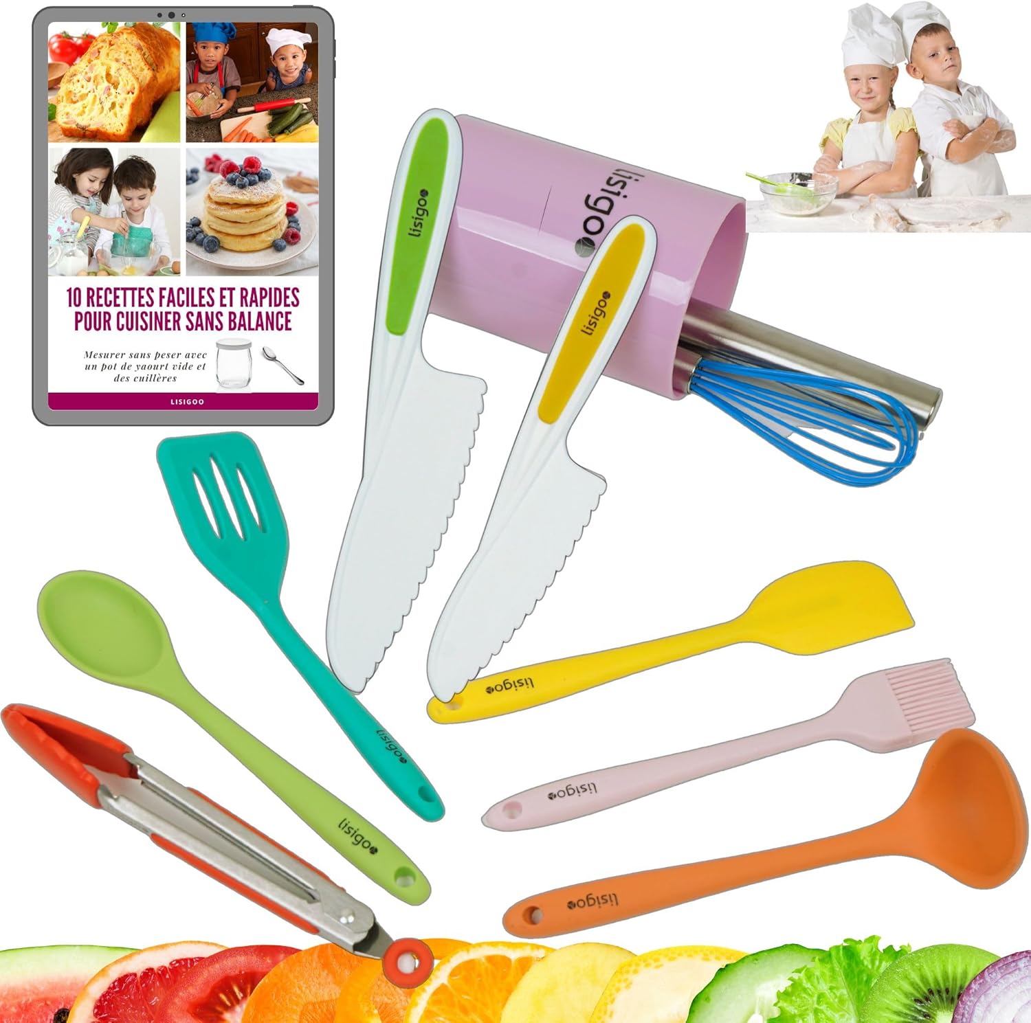 Kit d’apprentissage cuisine Montessori pour enfants