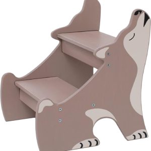 Marchepied montessori en bois pour enfants