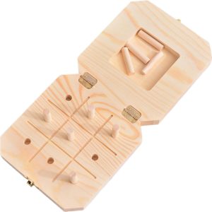 Panneau dextérité en bois pour coordination et rééducation.