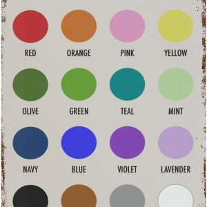 Panneau éducatif Montessori en métal pour décoration murale