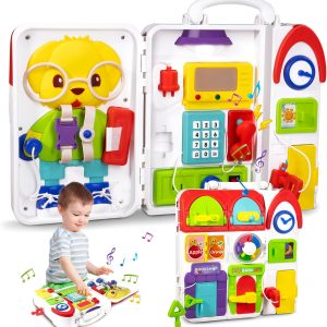 Planche d&rsquo;Activité Montessori 20 en 1 pour Tout-Petits : Jouet Éducatif Sensoriel