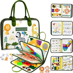 Planche d&rsquo;activité Montessori 8 en 1 pour enfants de 1 à 5 ans