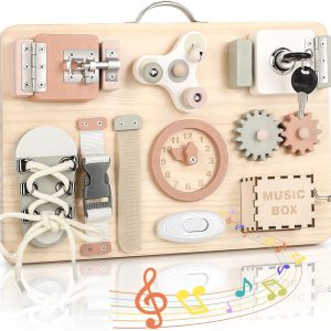 Planche d’activité Montessori Joyreal pour l’éveil sensoriel des 1 à 3 ans