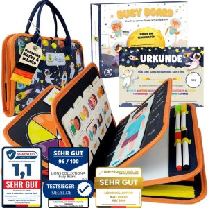 Planche d’activité Montessori Lion’s Collection : le plaisir d’apprendre dès 3 ans