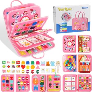 Planche d&rsquo;activité Montessori URMYWO : jouet éducatif pour motricité fine dès 2 ans