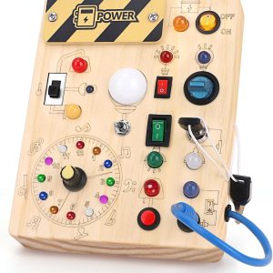 Planche d&rsquo;activité Montessori avec LED pour enfants de 1 à 3 ans