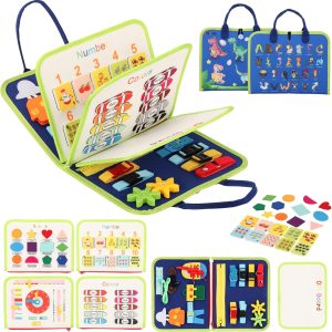 Planche d&rsquo;activité Montessori : jouet éducatif pour enfants de 2 à 6 ans