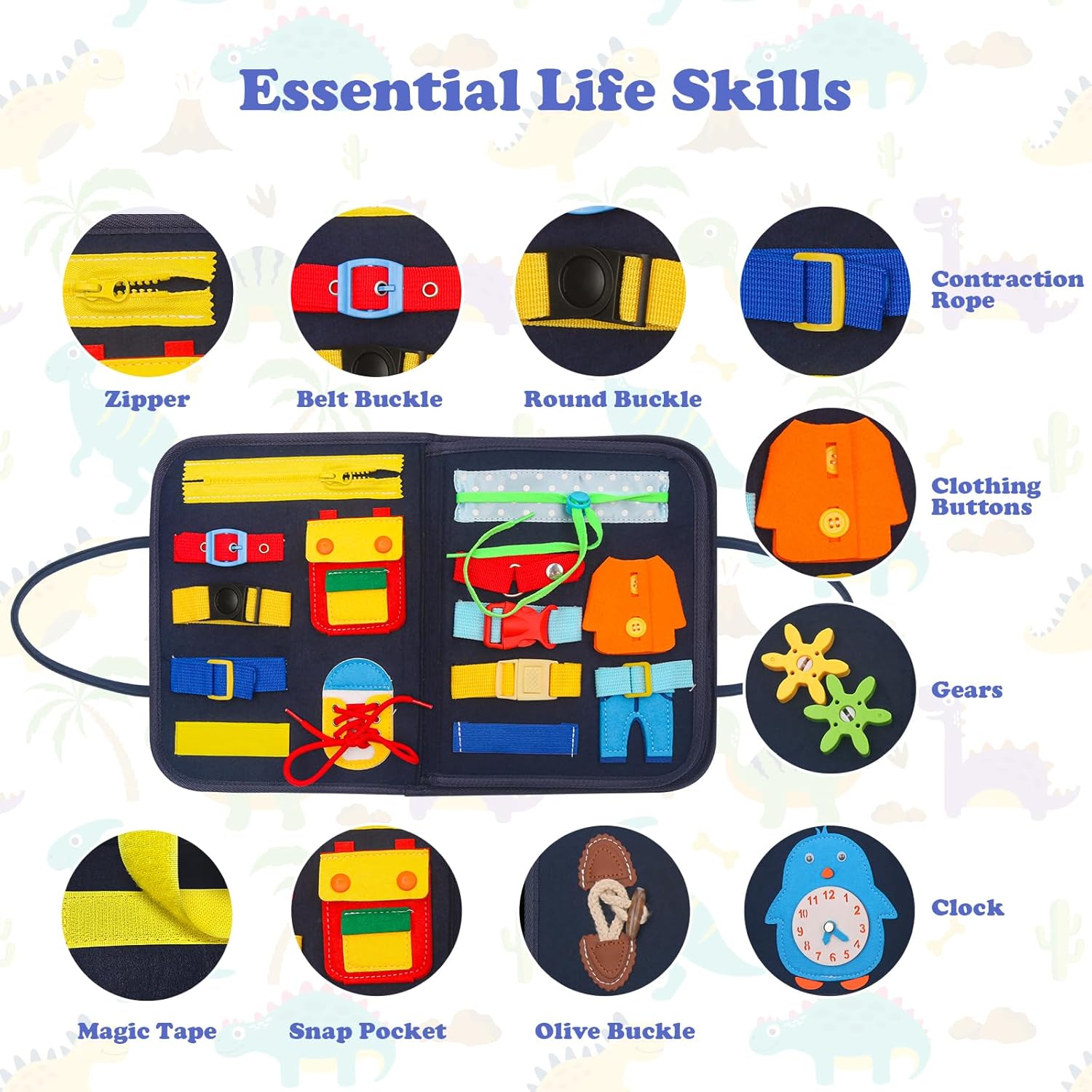 Planche d’activités Montessori Withosent pour enfants 1 à 4 ans – Image 2