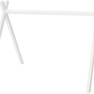 Portique d&rsquo;éveil Montessori en bois pour bébé : favorise la motricité fine