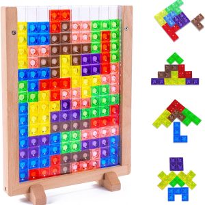 Puzzle Montessori 3D pour enfants de 3 à 5 ans : le cadeau de Noël éducatif idéal