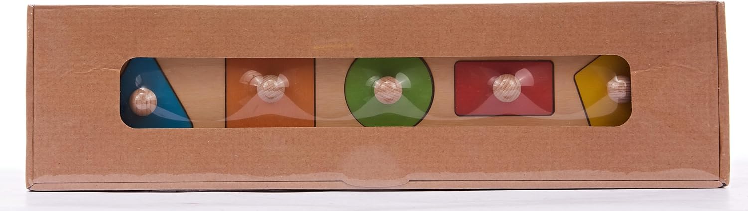 Puzzle Montessori en Bois Dida pour Enfants de 2 à 3 Ans : Encastrements Géométriques Éducatifs – Image 2