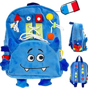 Sac à dos éducatif Montessori : planche d&rsquo;activité pour enfant de 3 ans