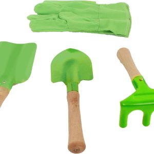 Set de jardinage Montessori pour enfants : 3 outils et gants