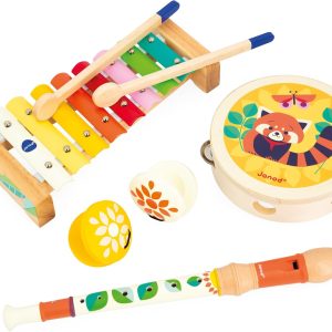 Set musical Montessori Janod : éveil et apprentissage pour enfant dès 18 mois