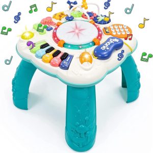 Table d&rsquo;activités musicale Montessori pour bébés 1-3 ans : jeu d&rsquo;éveil éducatif
