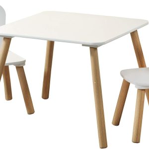 Table et chaises Montessori Kesper en panneau de fibres pour enfant