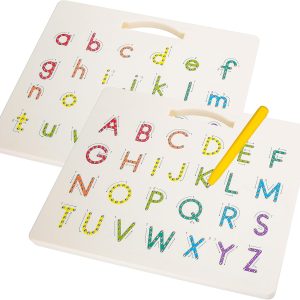 Tableau Magnétique Montessori pour Apprendre l&rsquo;Alphabet en S&rsquo;Amusant