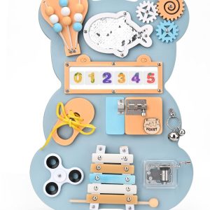 Tableau d&rsquo;activité Montessori Do-Electr pour développement motricité fine enfant 1-3 ans